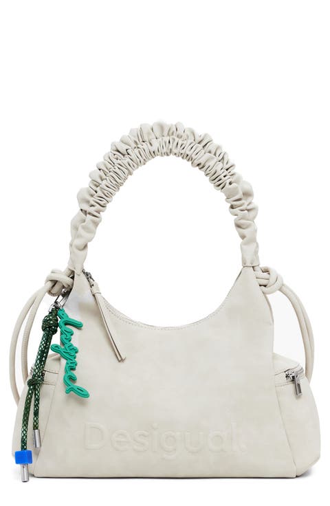 Faux Leather Shoulder Bag