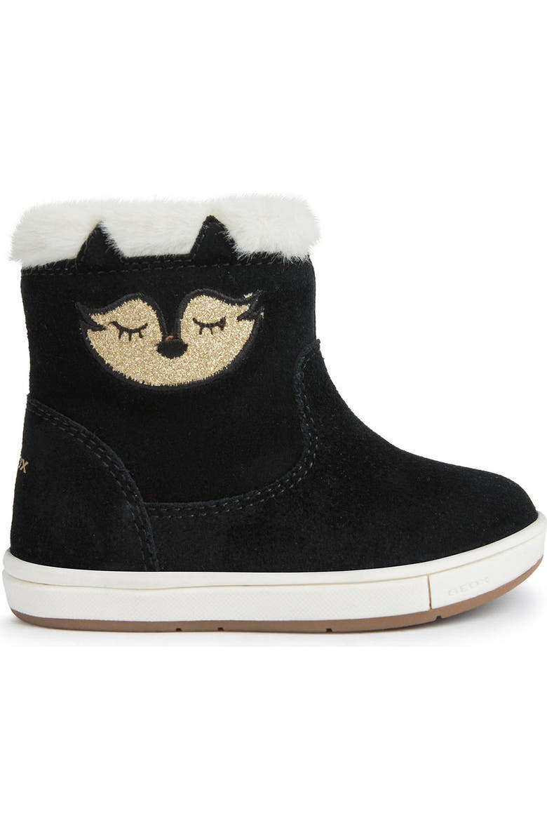 Geox Kids' Trotolla Faux Fur Lined Boot, Alternate, color,