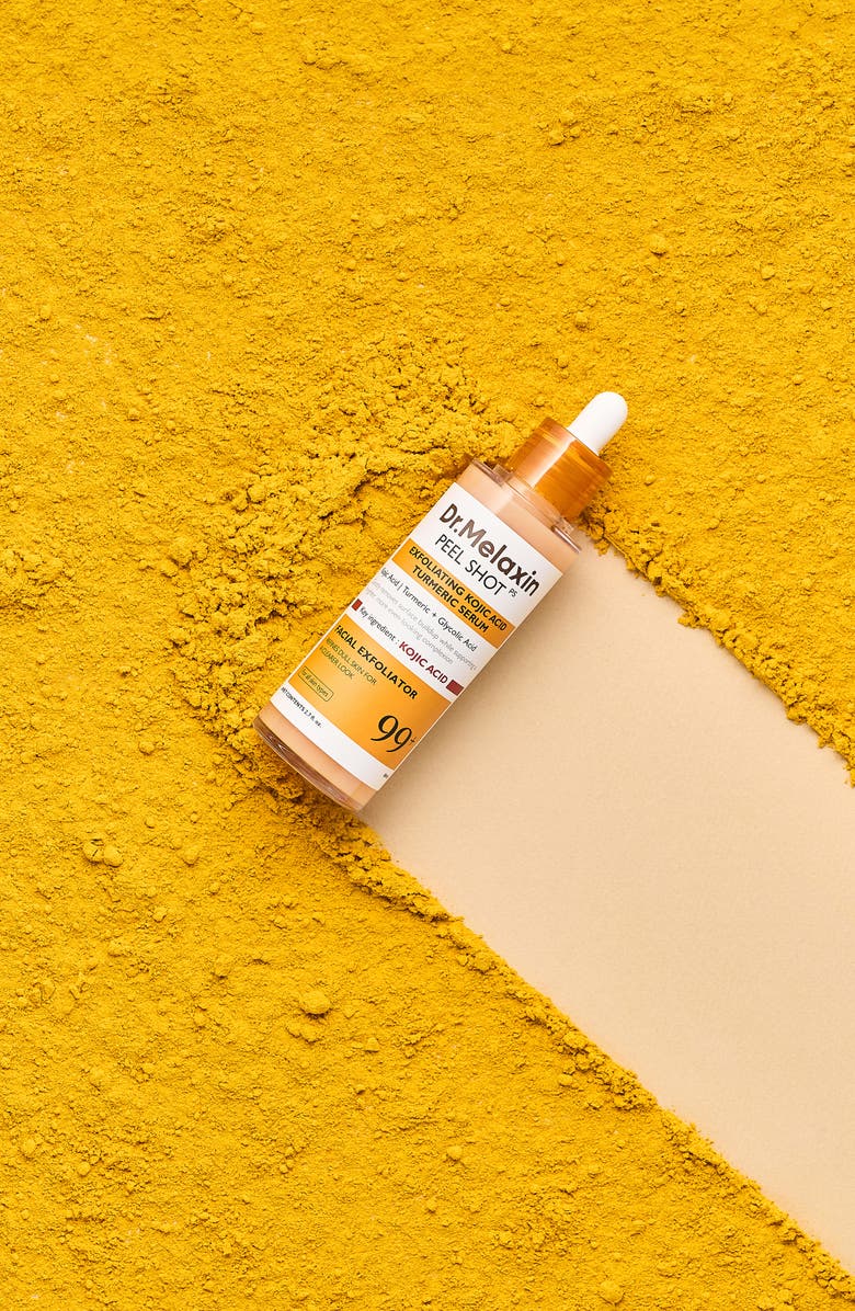 DR MELAXIN Peel Shot Exfoliating Kojic Acid Turmeric Serum, Alternate, color,