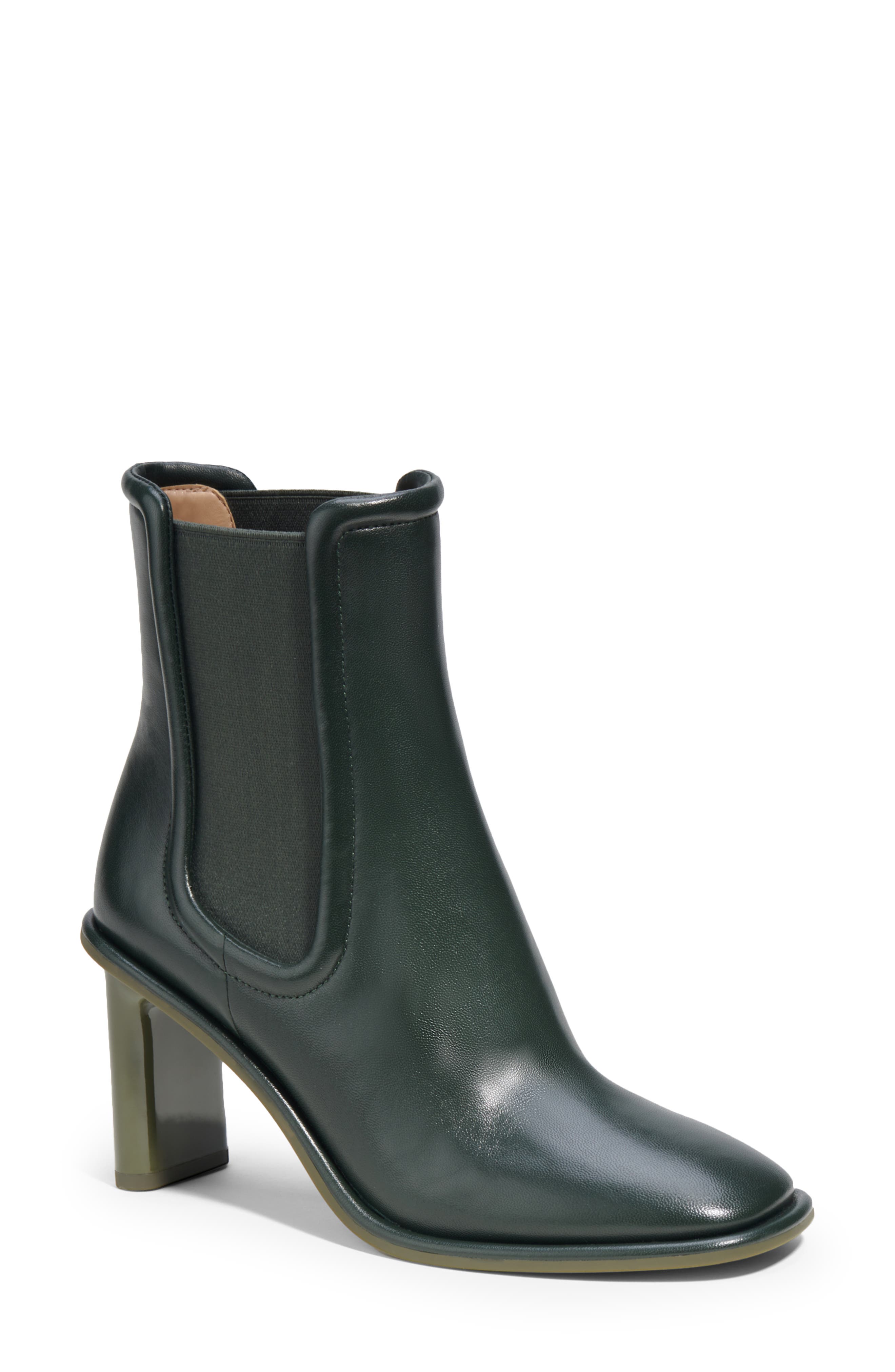 Geneva Chelsea Boot, Main, color, AMAZON GREEN