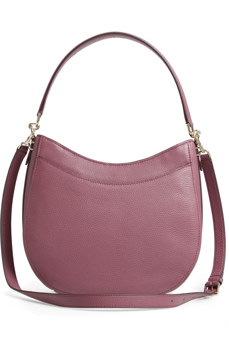 Kate Spade New York oakwood street – lora pebbled leather hobo, Alternate, color,