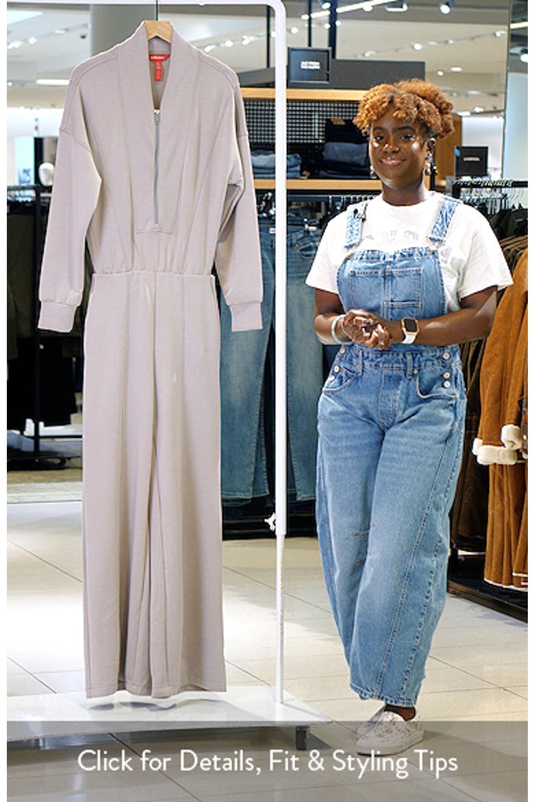 AirEssentials® Long Sleeve Shawl Collar Jumpsuit video