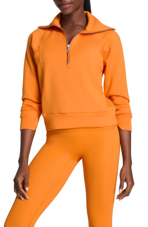 DONDUP 売れ筋商品|||ドンダップ パーカー・スウェットシャツ アウター レディース Sweatshirts Orange Amazon.com: Cropped Zip Up Hoodie Women Trendy Neon Gradient