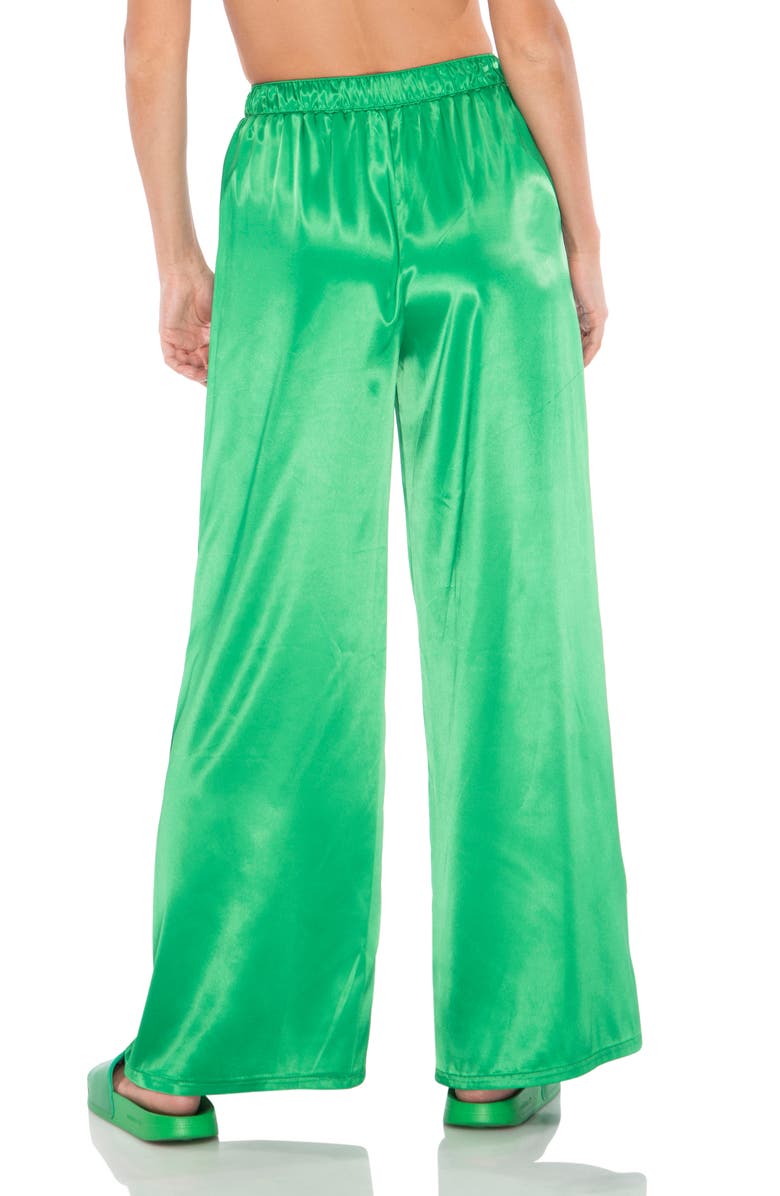 AFRM Calla Satin Wide Leg Pants, Alternate, color,