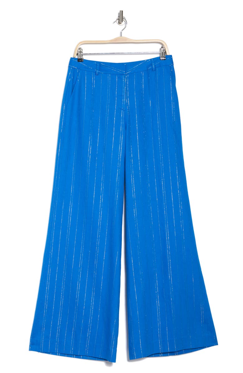 L'AGENCE Pilar High Waist Wide Leg Pants, Alternate, color,