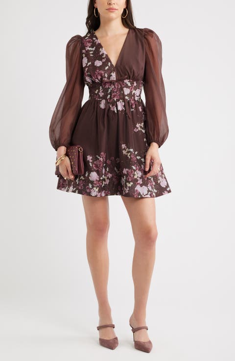 Long Sleeve Minidress