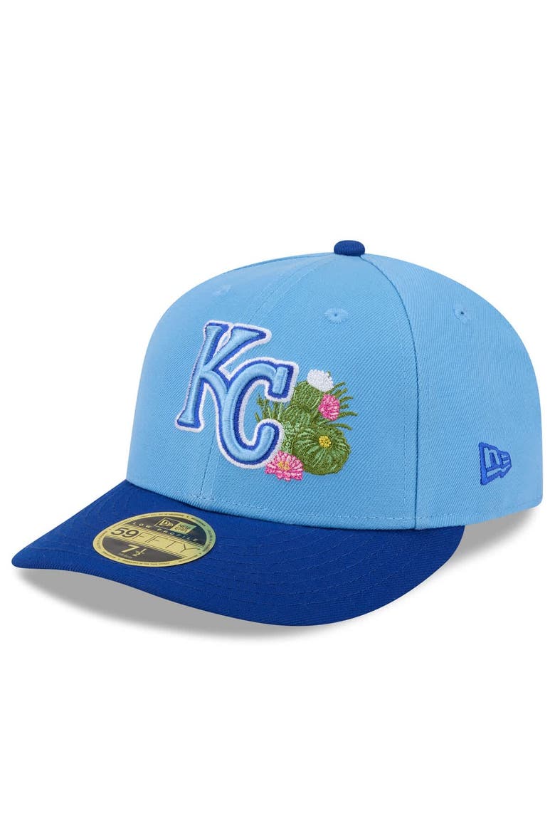 Men's New Era  Light Blue/Royal Kansas City Royals 2026 Spring Training Low Profile 59FIFTY Fitted Hat, Alternate, color, Light Blue