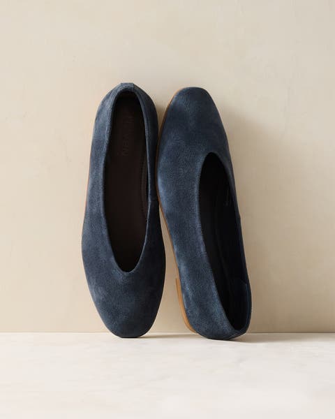 Soft Suede Ballet Flats