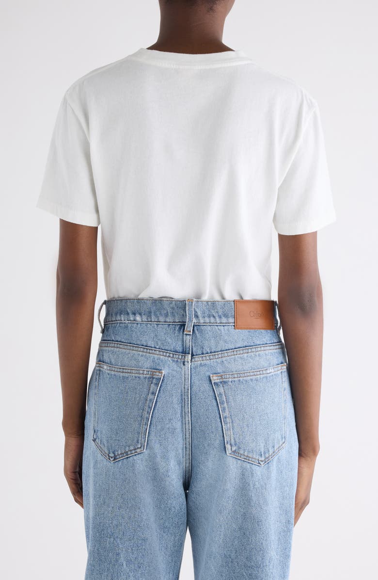 Chloé Horse Capsule Collection Graphic T-Shirt, Alternate, color, White