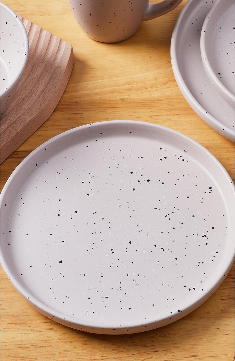 Stone Lain Jade Stoneware 16-Piece Dinnerware Set, Alternate, color,