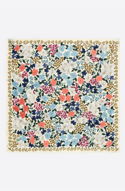 Bimba Y Lola Flower Garden Scarf In Multi