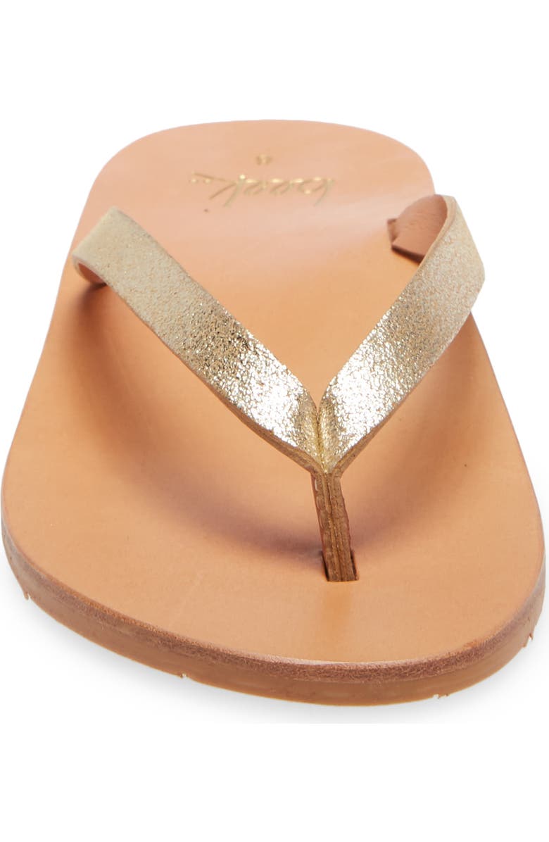 Beek Seabird Flip Flop, Alternate, color, Honey