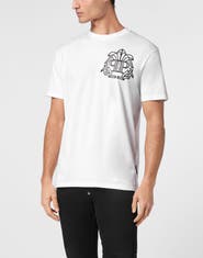 PHILIPP PLEIN T-Shirt Round Neck Skull&Bones Men
