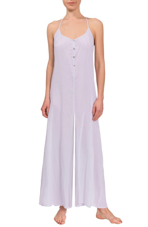 Kaitlyn Wide Leg Sleep Jumpsuit