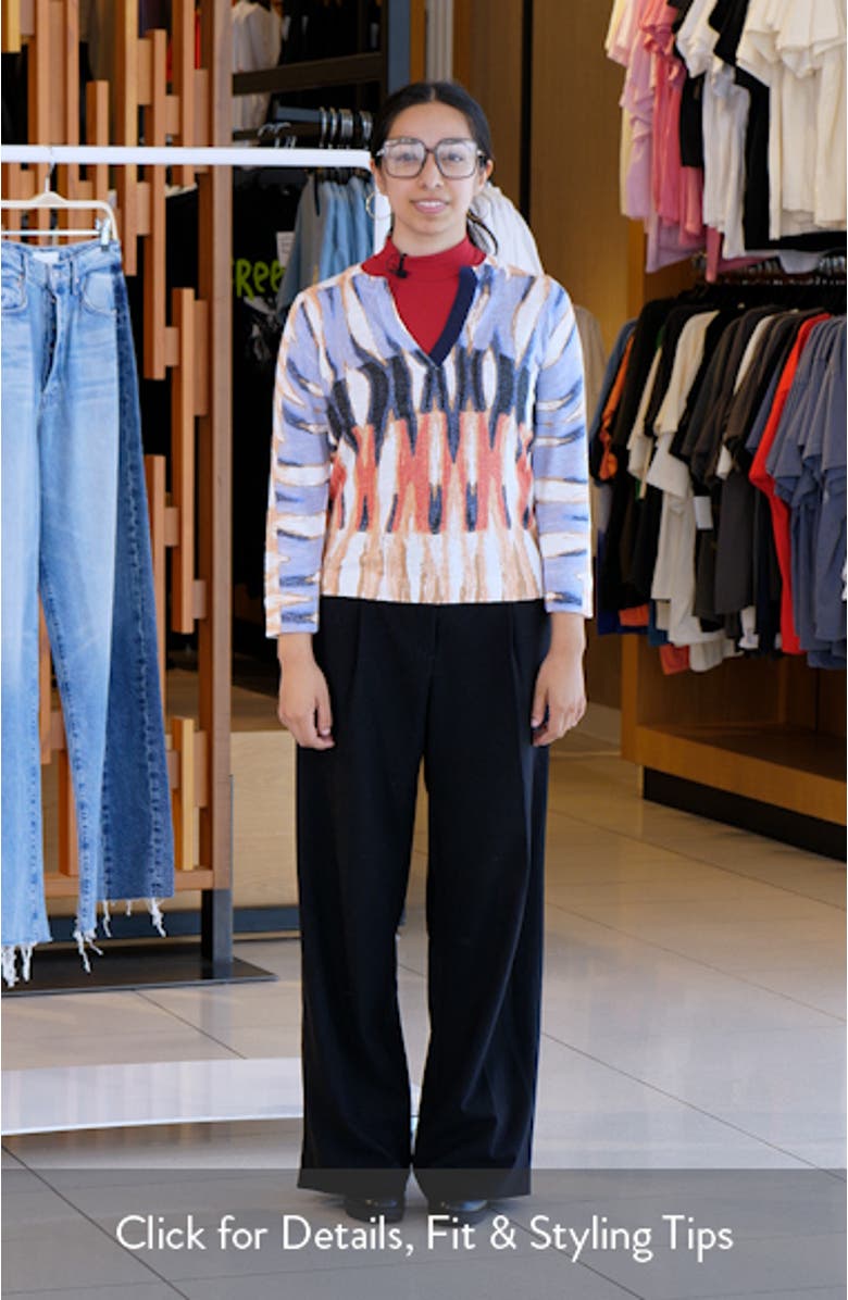 Cotton Blend Slub Sweater, sales video thumbnail