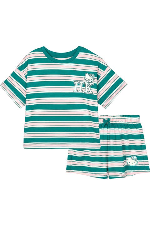 Fleece Tee and Shorts Set