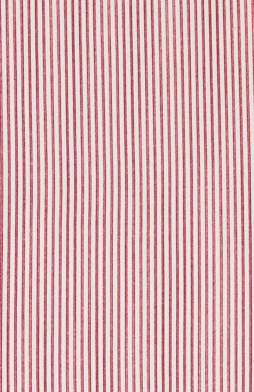 The Cat's Pajamas Pima Knit Nightgown Stripes Dots In Pink