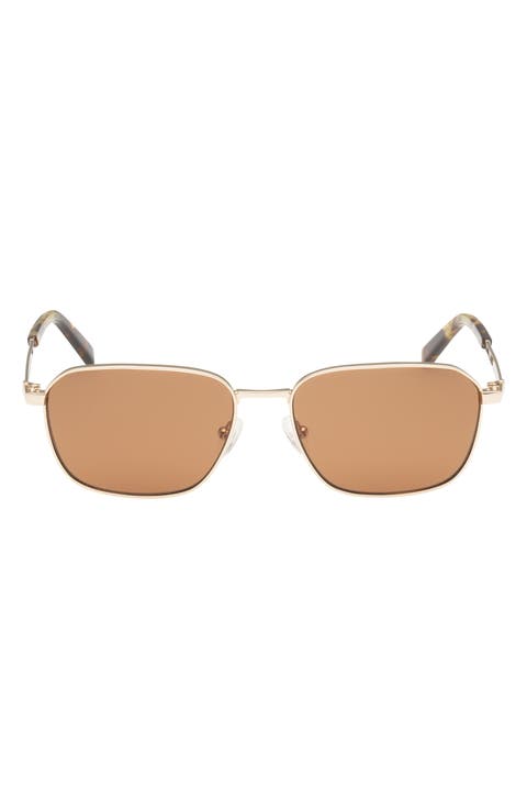 56mm Round Sunglasses