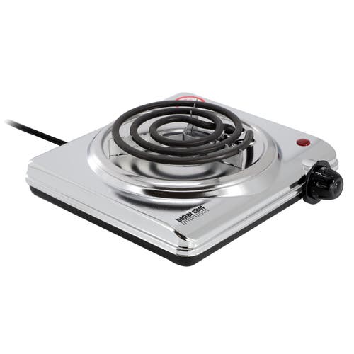 Better Chef 1000 Watt Single Electric Countertop Rang in Silver at Nordstrom