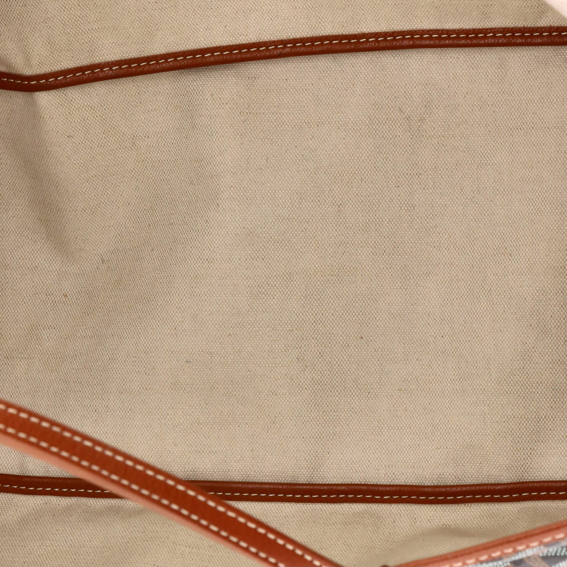 Pre-Owned Goyard Saint Louis Tote Coated Canvas GM, Alternate, color, Brown