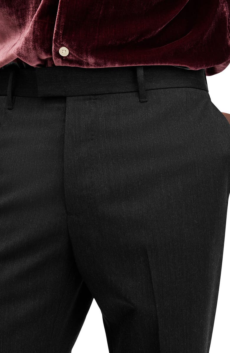 AllSaints Blackwater Wool Blend Dress Pants, Alternate, color, 