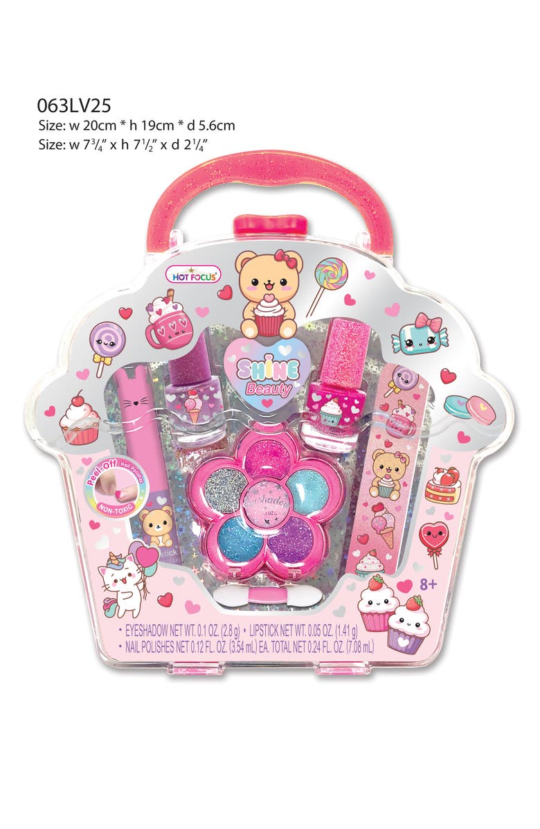 HOT FOCUS Kids' Shine Beauty Kit, Alternate, color, Multi Color