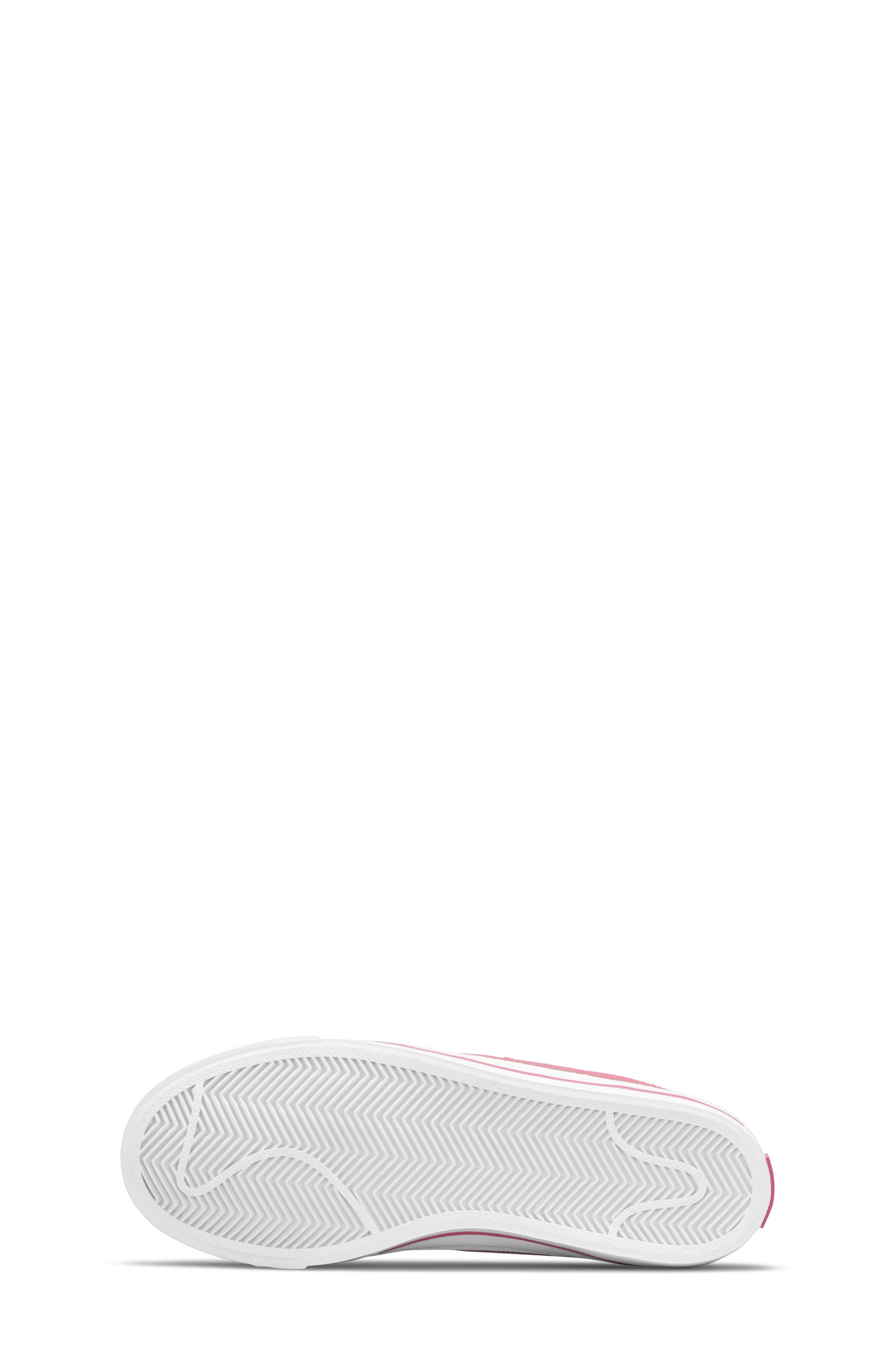 Nike Kids' Court Legacy Sneaker, Alternate, color, White/ Hyper Pink