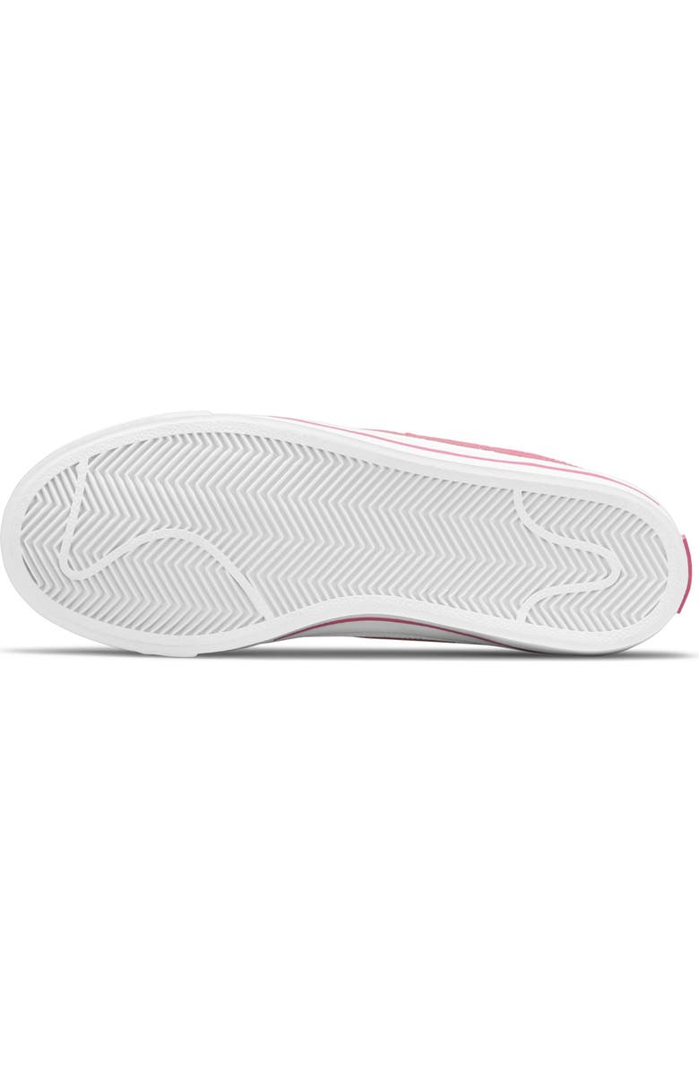 Nike Kids' Court Legacy Sneaker, Alternate, color, White/ Hyper Pink