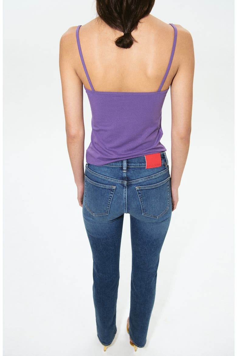 Starring Hailey Bieber Skinny Jeans, Alternate, color, MEDIUM BLUE