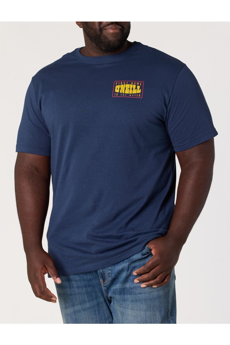 Big & Tall Western Classic T-Shirt, Alternate, color, NAVY
