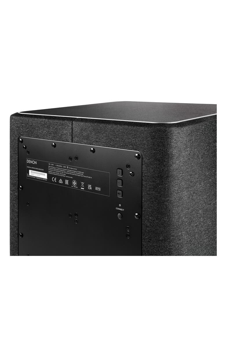 Denon Home Wireless 8" Subwoofer with HEOS, Alternate, color, Black
