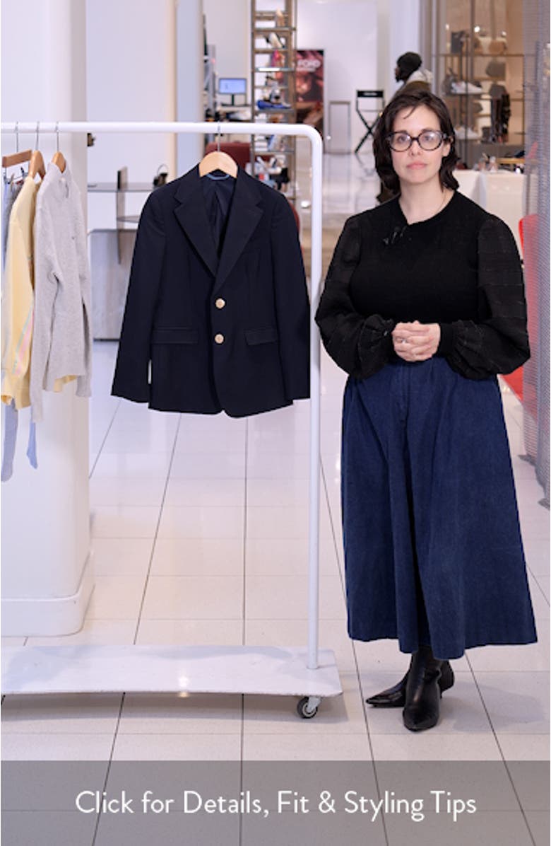 Kids' Virgin Wool Blazer, sales video thumbnail