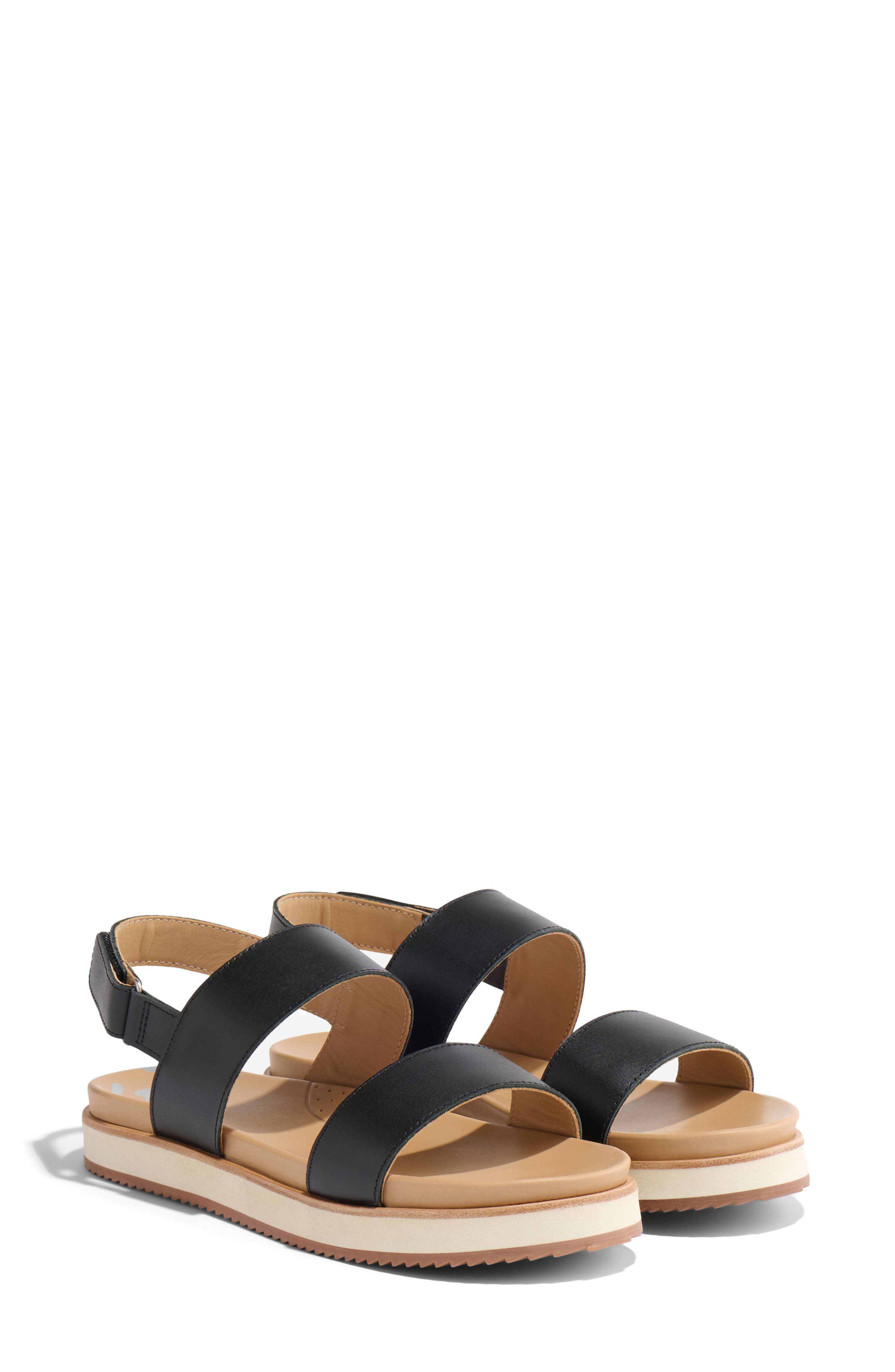 Nisolo Go-To Flatform Slingback Sandal