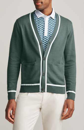 Rhone Earl V-Neck Golf Cardigan