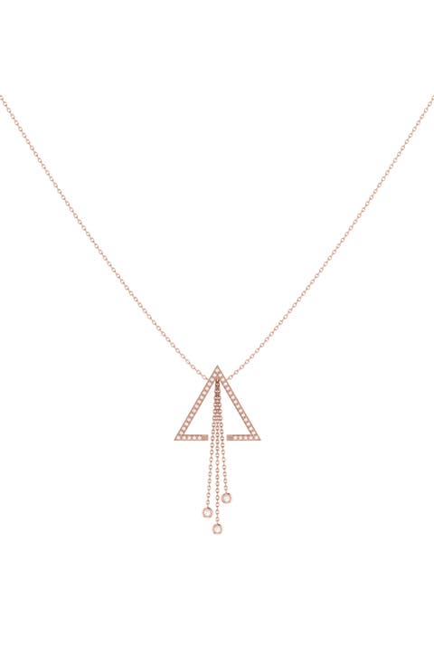 Skyline Diamond Lariat Necklace