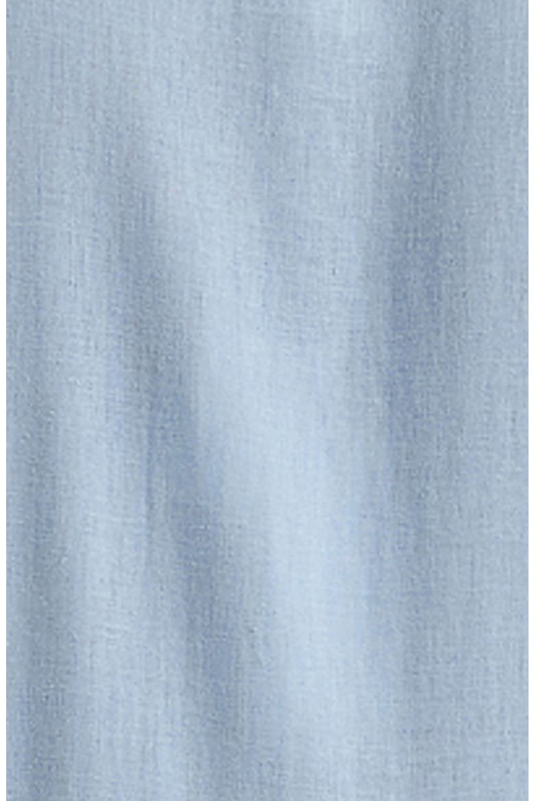 Macy Longline Linen Dress, Alternate, color, PALE BLUE