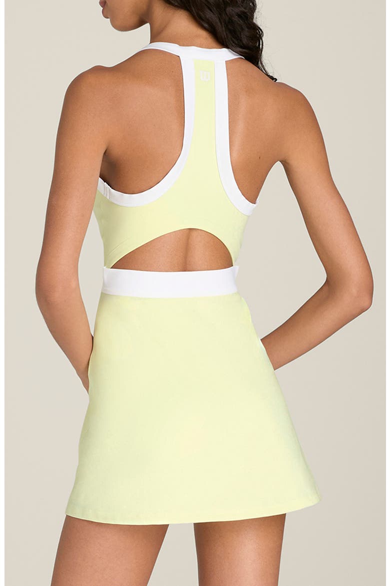 Rally Halter Dress, Alternate, color, TENDER YELLOW