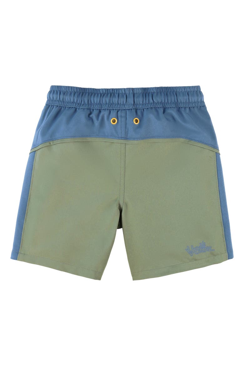 Active Swim Trunks, Alternate, color, Lily Pad/Baltic