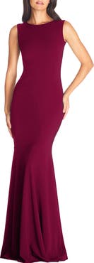 Dress the Population Leighton Sleeveless Mermaid Evening Gown