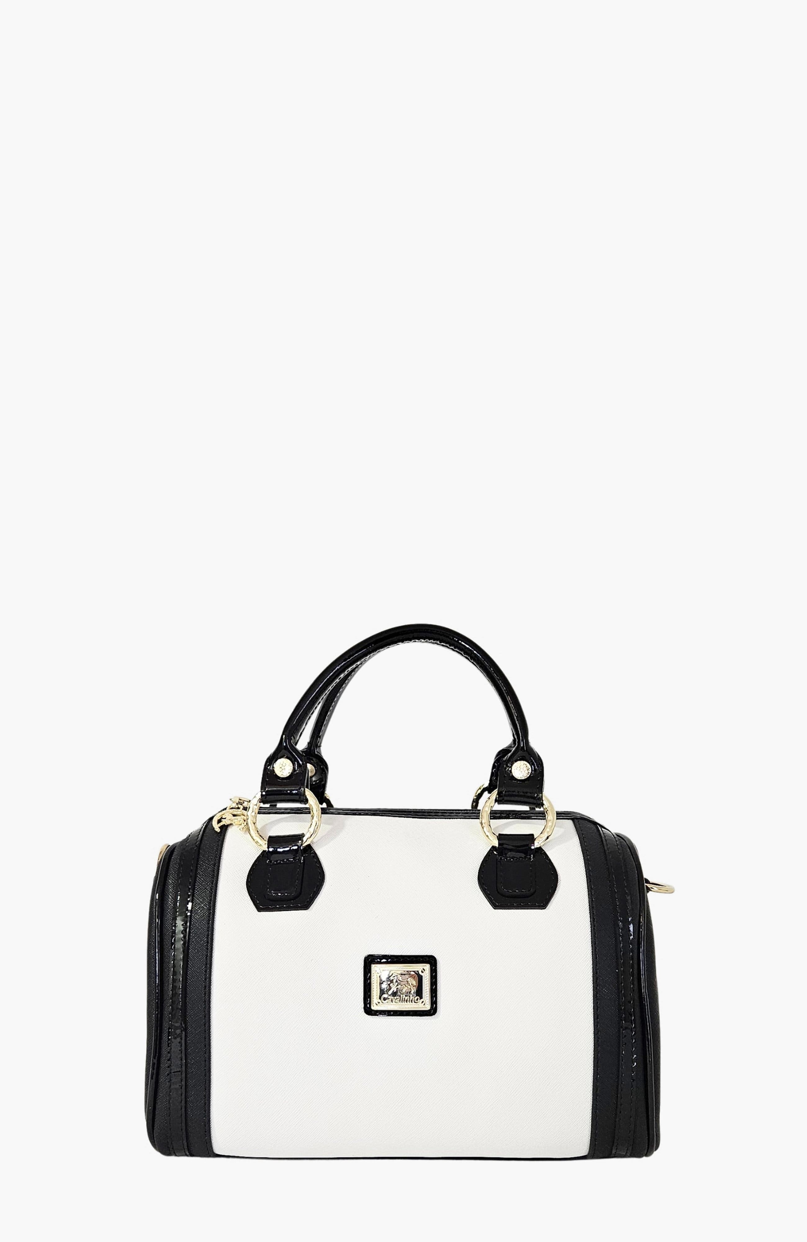 Allegro 569 Handbag, Main, color, Black / White