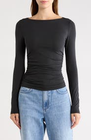 rag & bone Lucy Ruched Top