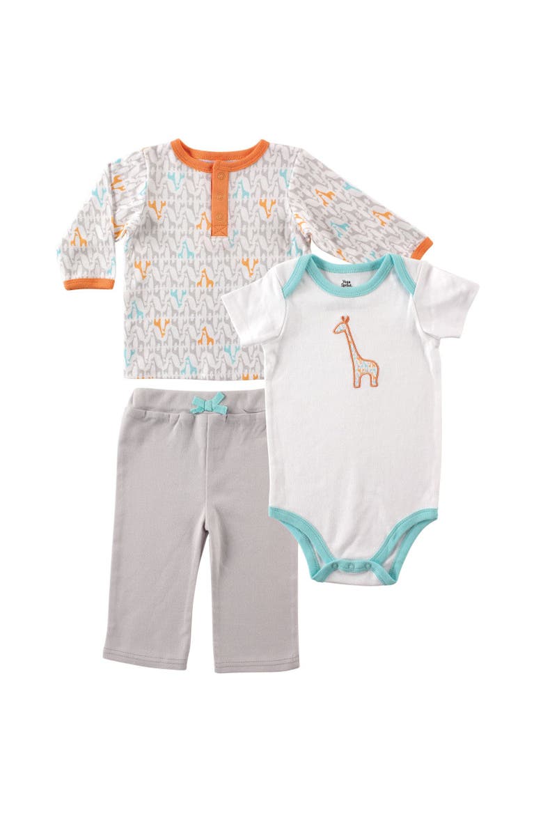 Cotton Newborn Essentials Collection for Baby, Alternate, color, Giraffe