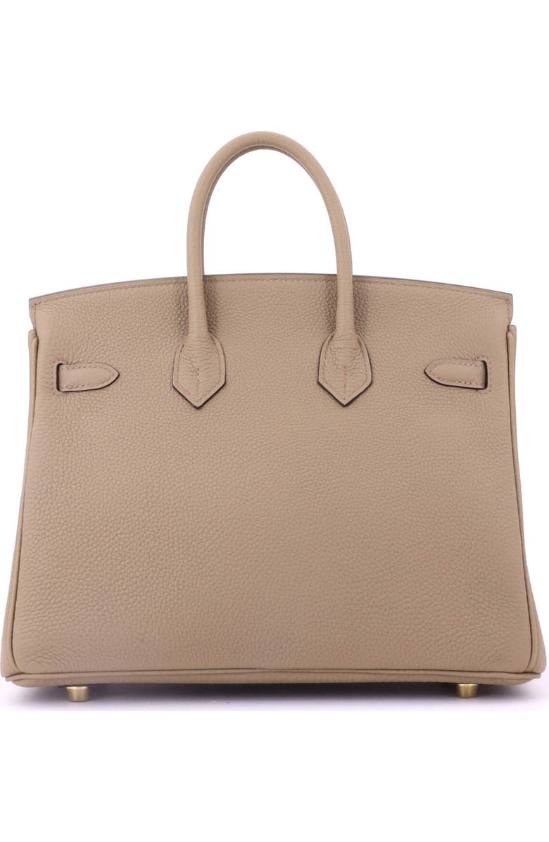 Pre-Owned Hermes Birkin Handbag Brown Togo with Gold Hardware 25, Alternate, color,