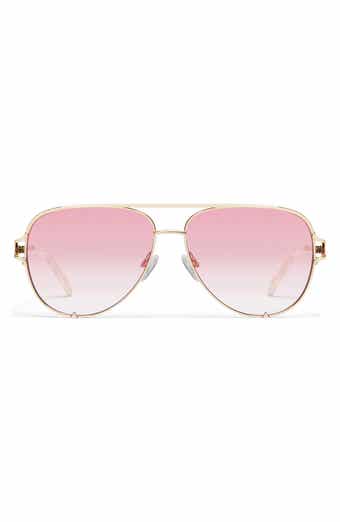 High Key Twist 60mm Gradient Aviator Sunglasses