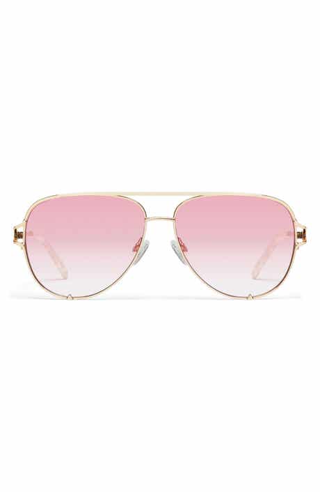 High Key Twist 60mm Gradient Aviator Sunglasses
