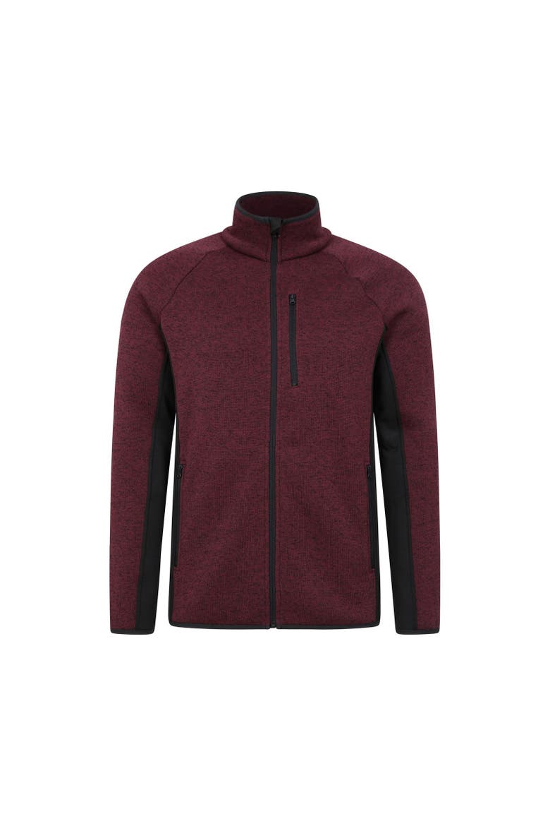 Treston Full Zip Fleece Jacket, Main, color, Burgundy