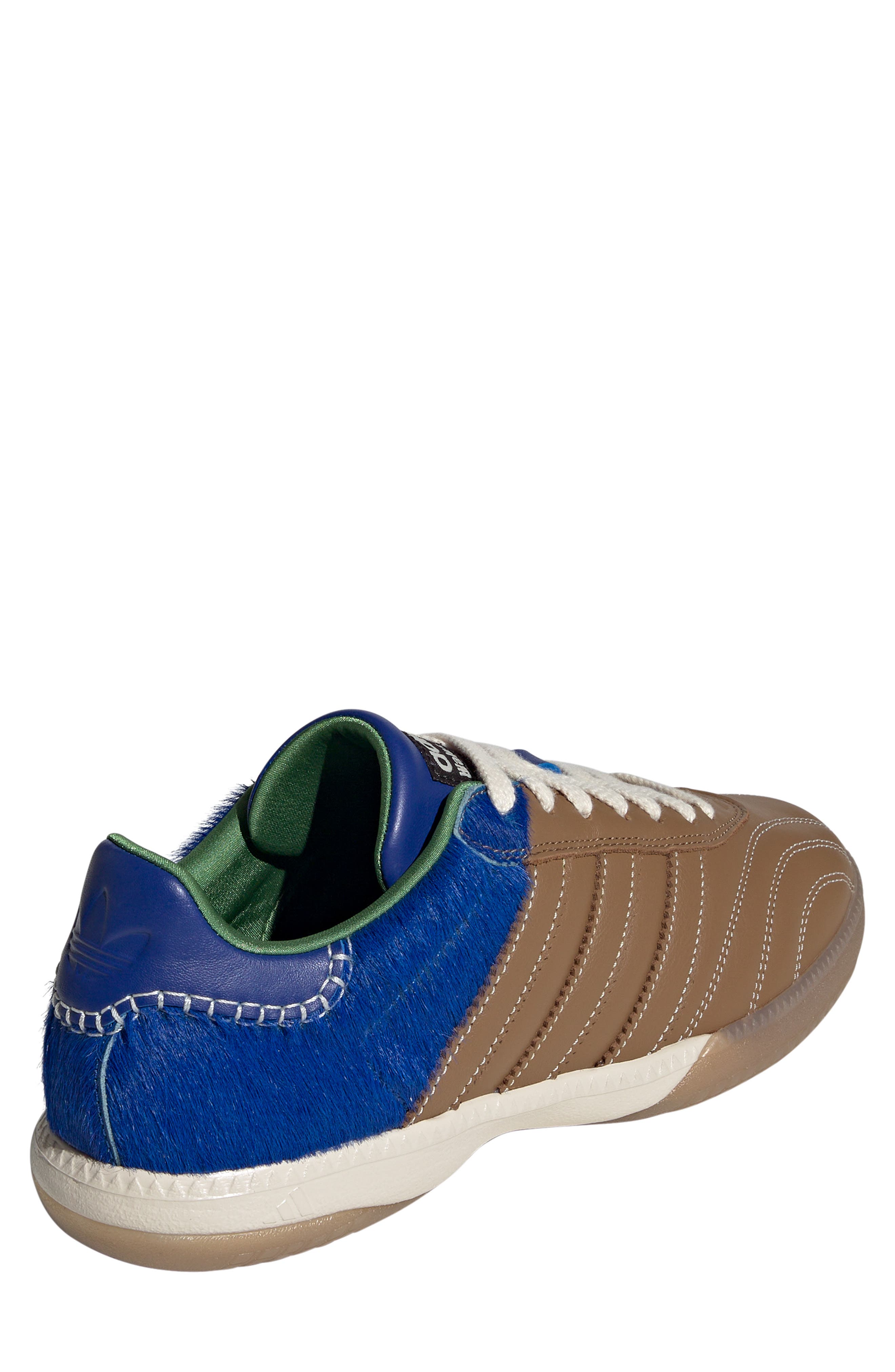 adidas x Wales Bonner Samba Millennium Sneaker, Alternate, color, Supcol/ Supcol/ Royal Blue
