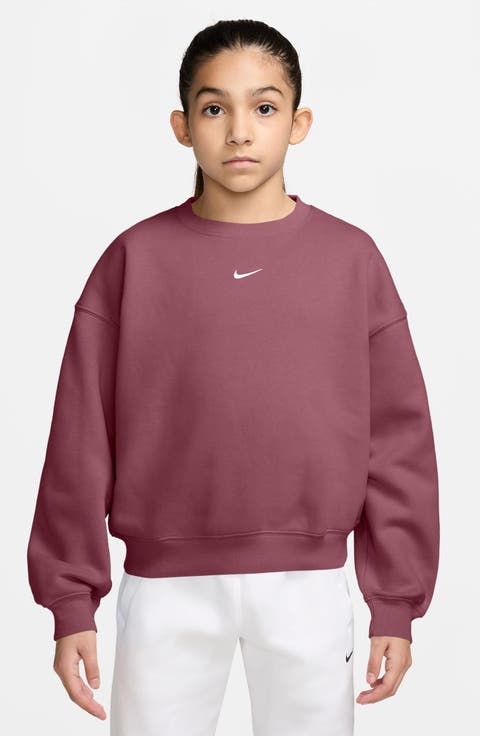 Kids' Nike Sportswear Studio Fleece Sweatshirt