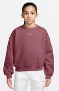 Nike Kids' Nike Sportswear Studio Fleece Sweatshirt