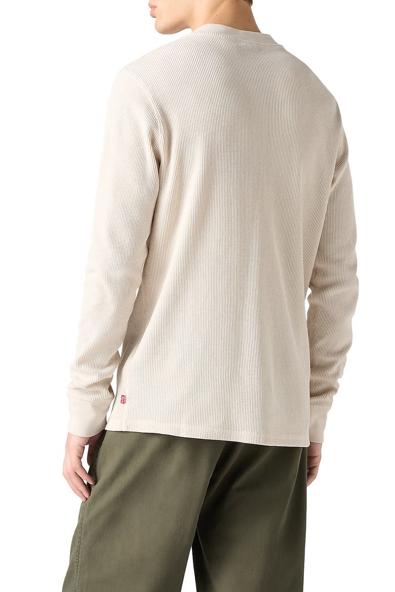 Thermal Henley Shirt, Alternate, color, RAINY DAY